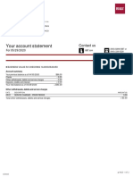Your Account Statement: Contact Us