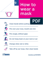 8fdf How To Safely Wear A Cloth or Face Covering Banner