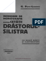 G. Popa Lisseanu - Monografia Cetatii Darstor - Silistra