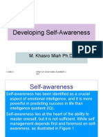 Developing Self-Awareness: M. Khasro Miah PH.D