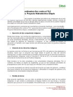 comunicado coordinadora diquis