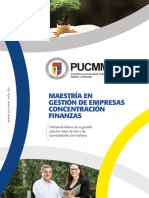 Brochure Gestión de Empresas Finanzas