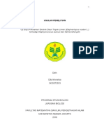 Proposal Dita (Uji Daya Antibakteri Ekstrak Daun Tapak Liman)