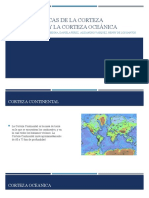 Características de La Corteza Continental y La Corteza