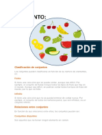 Clasificación de Conjuntos