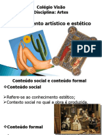 Apresentação de Artes