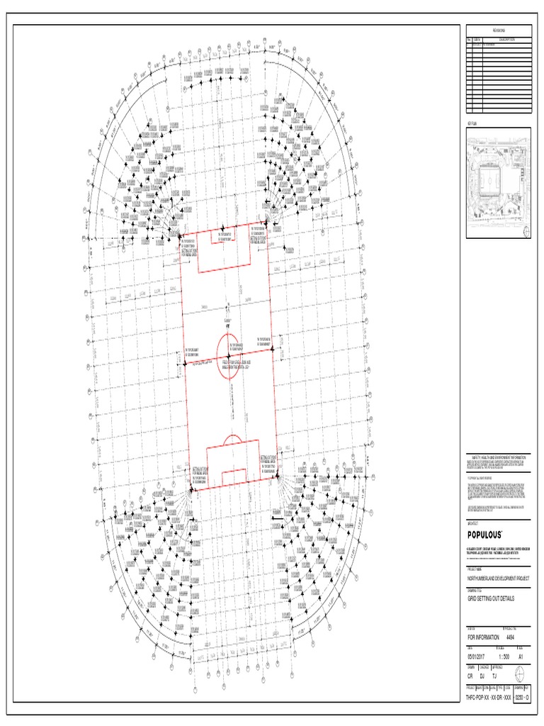 Grid Setting Out Details Northumberland Development Project PDF