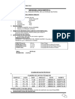 Memoria Descriptiva - SR Martin