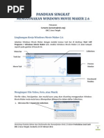 Download Panduan Singkat Windows Movie Maker 26 by carwoto SN49298550 doc pdf