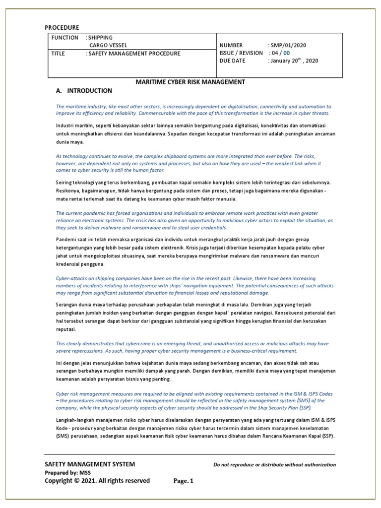 Cyber Risk Management | PDF | Bisnis