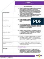 Temario Derecho Forense