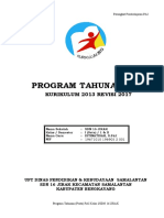 Program Tahunan Kelas 1 Pai