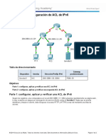 9.5.2.6 Packet Tracer - Configuring IPv6 ACLs Instructions