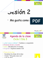 Sesión 2 - Me Gusta Como Soy