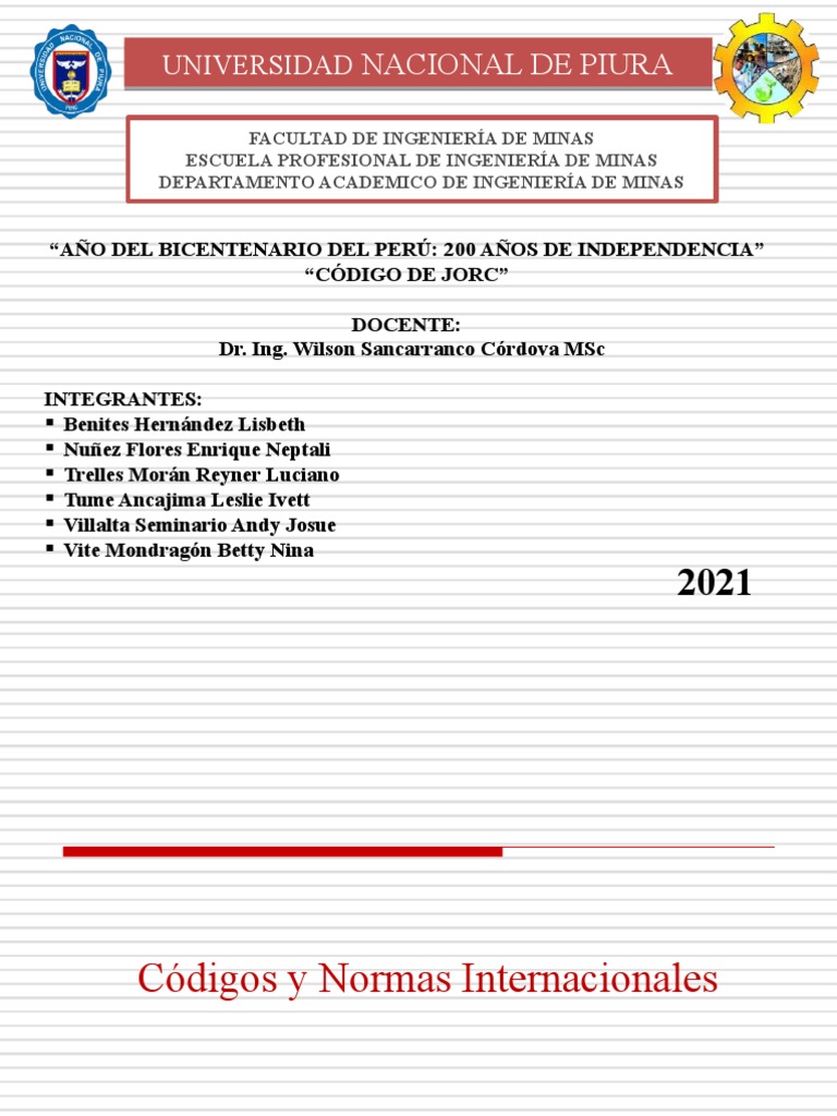 Código JORC y Clasificación de Recursos Mineros | PDF | Minería ...