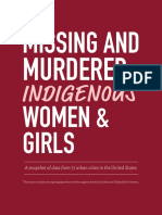 Urban Indian Health Institute's Missing and Murdered Indigenous Women & Girls Report