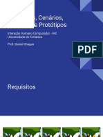 Requisitos, Cenários e Prototipagem