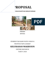 Proposal Permohonan Bantuan Rumah Tidak