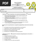 Activity Worksheet ESP 3 Week 1-8 | PDF