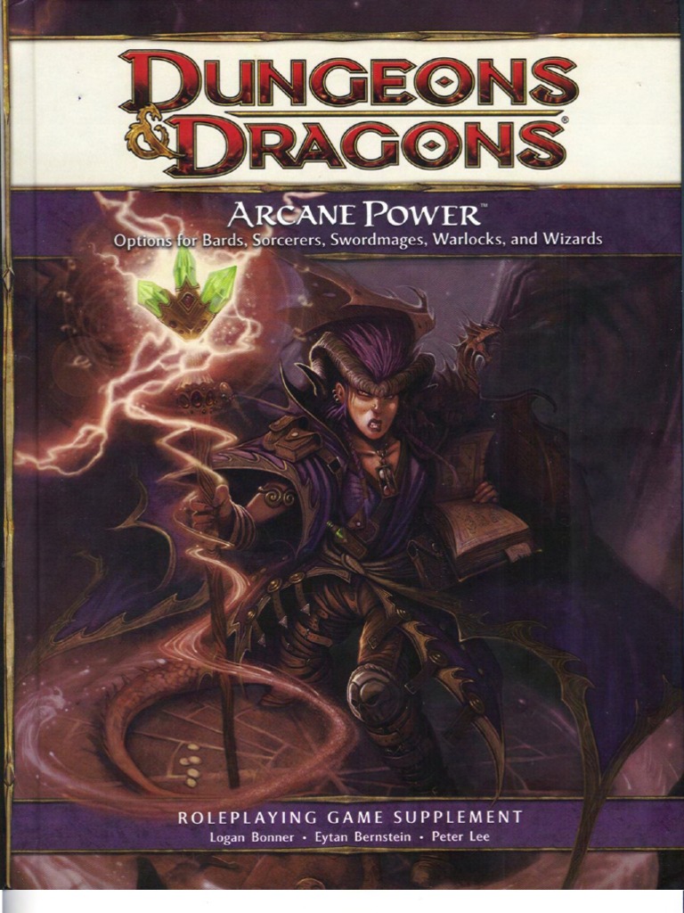 D&amp;D 4E Arcane Power | PDF | Dungeons &amp; Dragons | Wizards Of The Coast