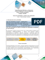 Guia de actividades y Rúbrica de evaluación - Reto 3 Aprendizaje Unadista