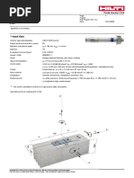 1 Input Data: Profis Anchor 2.9.0