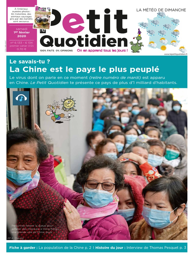 Le Petit Quotidien 6133 | PDF | Chine | Politique mondiale