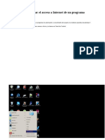 Tutorial para Bloquear El Acceso A Internet de Un Programa