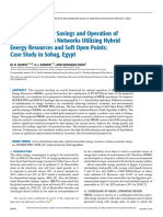 1) Optimizing Energy Savings and Operation