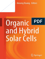 Hui Huang, Jinsong Huang Eds. Organic and Hybrid Solar Cell/s