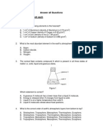 Answer All Questions SECTION A - 1 Mark Each