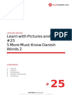 Learn With Pictures and Video S1 #25 5 More Must-Know Danish Words 2