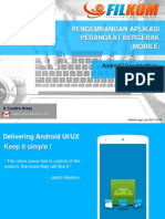 Delivering Android UI/UX