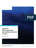 Geneva Declaration On Human Rights at Sea