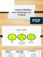 Kekebalan Tubuh Dan Bahan Herbal