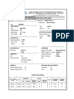 Welding Procedure Specification (WPS)