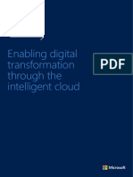 Enabling Digital Transformation Through The Intelligent Cloud