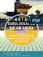 Kota Subulussalam Dalam Angka 2019