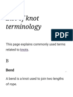List of Knot Terminology - Wikipedia