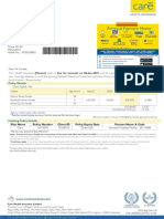 Policy Details: Plan Name Policy Number Client ID Policy Expiry Date Partner Name & Code