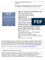 Ozone: Science & Engineering: The Journal of The International Ozone Association