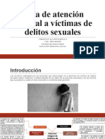Ruta de Atención A Víctima de Delitos Sexuales