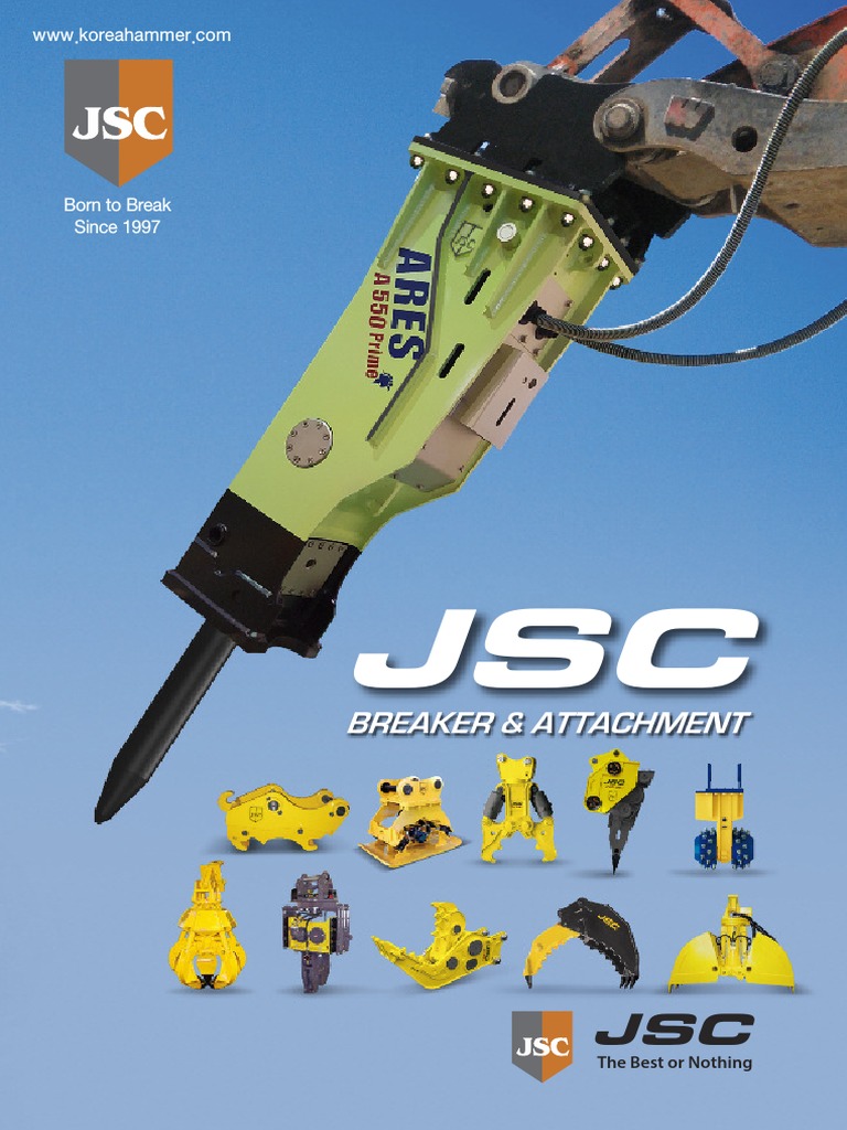 JSC Hammer Attachment CATALOG | PDF | Valve | Mechanical