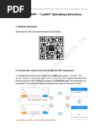 Mobile App - "Ledart" Operating Instructions: 1. Software Download