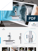 Table-Wall Stand X-Ray System With Stationary Table