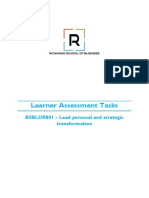 BSBLDR801 Learner Assessment Tasks