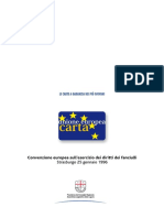 Convenzione Europea Sullxesercizio Dei Diritti Dei Fanciullix Ratificata Con La Legge 20 Marzo 2003x N. 77