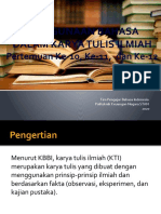 Pertemuan 10 S.D. 12