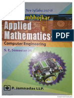G. V Kumbhojkar - Applied Mathematics 3