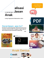 Optimalisasi Kecerdasan Anak